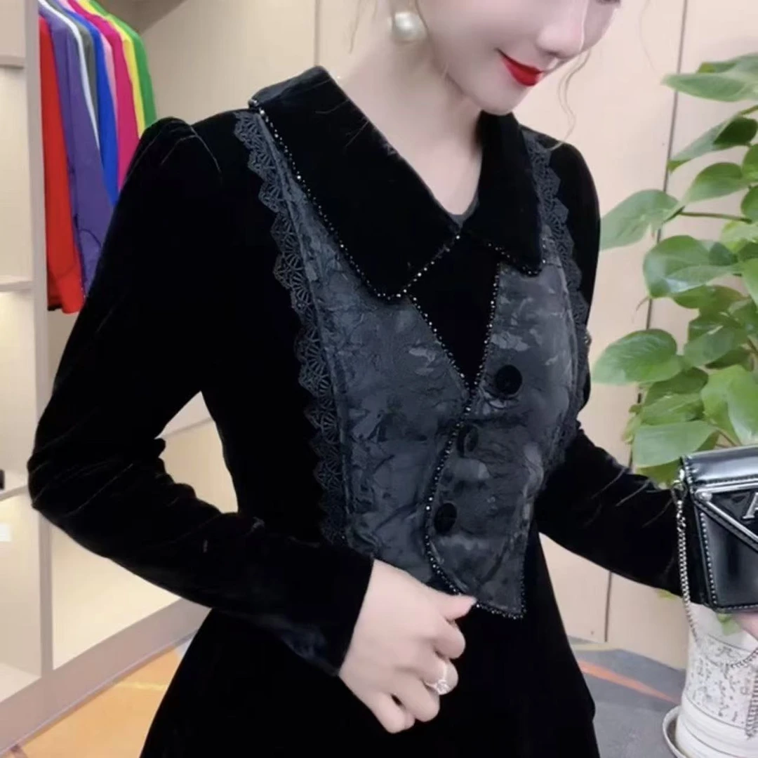 国风时尚百搭长袖上衣新中式显瘦外穿网红甜美高级爆款叠穿遮肉