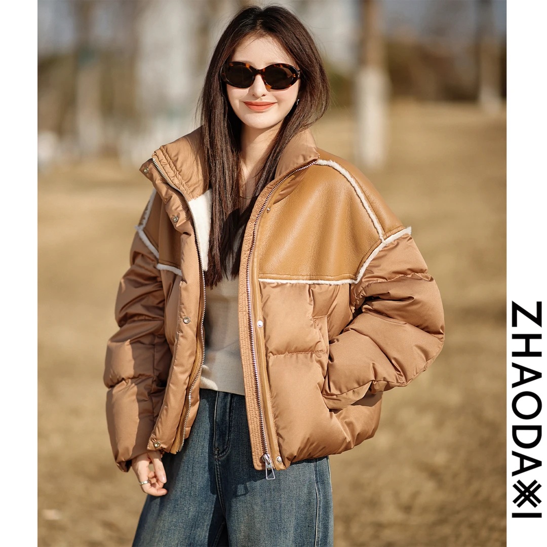 【赵大喜】大上新！焦糖欧尼羽绒服-短款｜保暖防风短款羽绒服