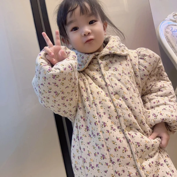 CBLM家新疆棉儿童款【柏林花事儿童款】立领裙款