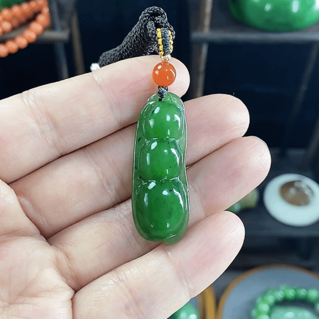 【闪购商品】和田玉（碧玉）颈饰未镶嵌王**生