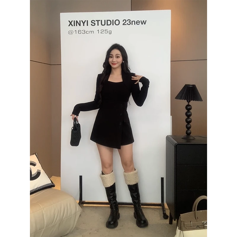 XINYI【南法艺术】秋冬长袖打底衫女韩版显瘦气质上衣X623D06894