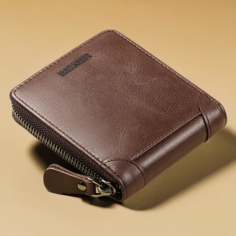 多功能男士小钱包男士皮夹子多卡位钱包短款钱包男款男生钱夹