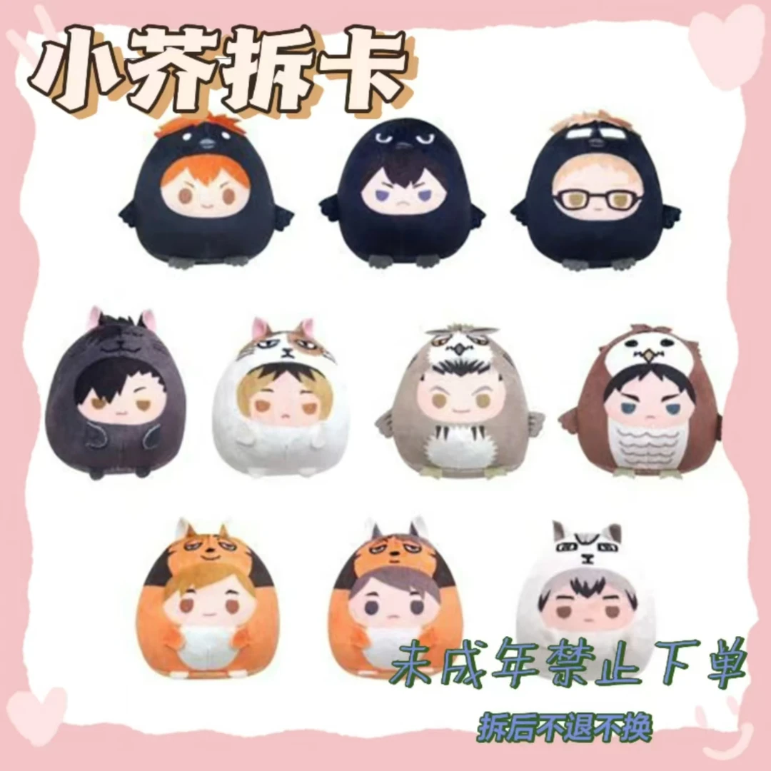 【排球少年】Q版动物团子毛绒玩偶（盲盒代拆）
