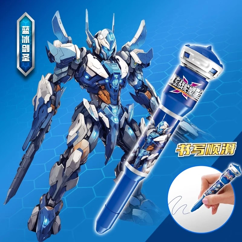 笔尖旋转陀螺中小学生解压男孩可写字陀螺笔盲盒对战旋转儿童玩具