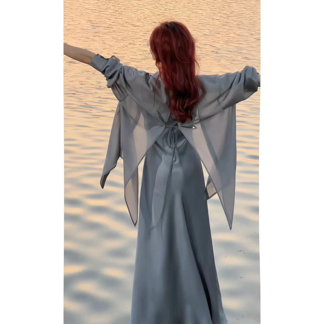 初夏~新品！重磅莱赛尔天丝【月光女神】新款美人衬衫设计高级感