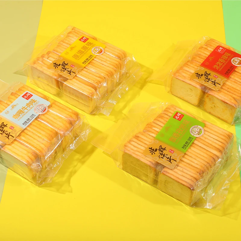 兆辉烤香馍片308g非油炸烤馒头片早餐馍干食品休闲零食小吃