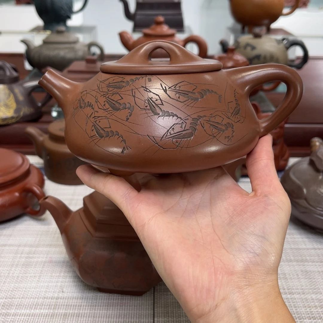紫砂茶壶在**匪景舟石瓢 革兹尼