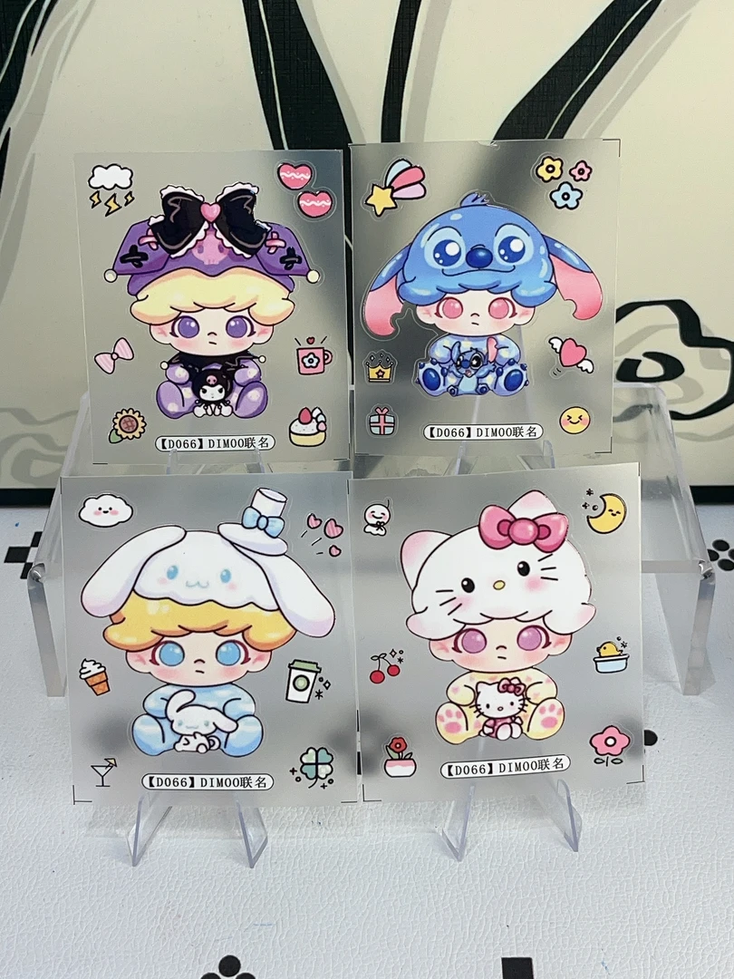 【单拍链接】3D立体浮雕贴纸 防水防油 卡通动漫 DIY贴纸