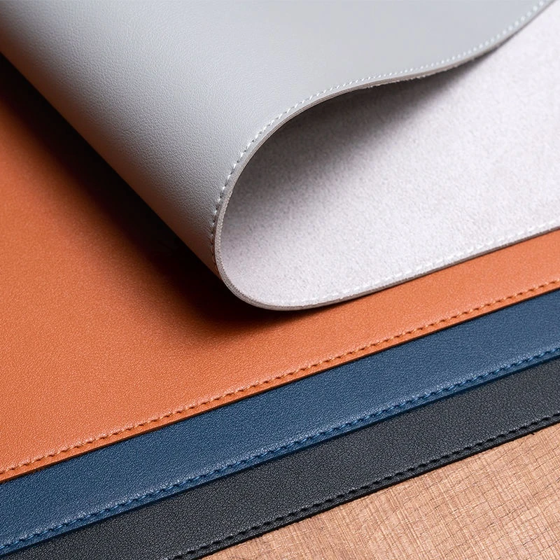 鼠标垫超大桌面笔记本电脑桌垫办公桌垫锁边写字台学生学习纯色