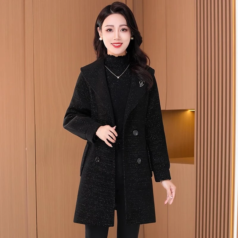 爆款现货DS0975新款春季时尚洋气妈妈品牌高端外套