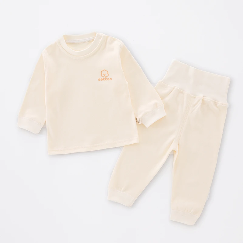 【格伦贝拉专享】200克无骨套装男女秋衣秋裤分体睡衣纯棉儿童秋衣