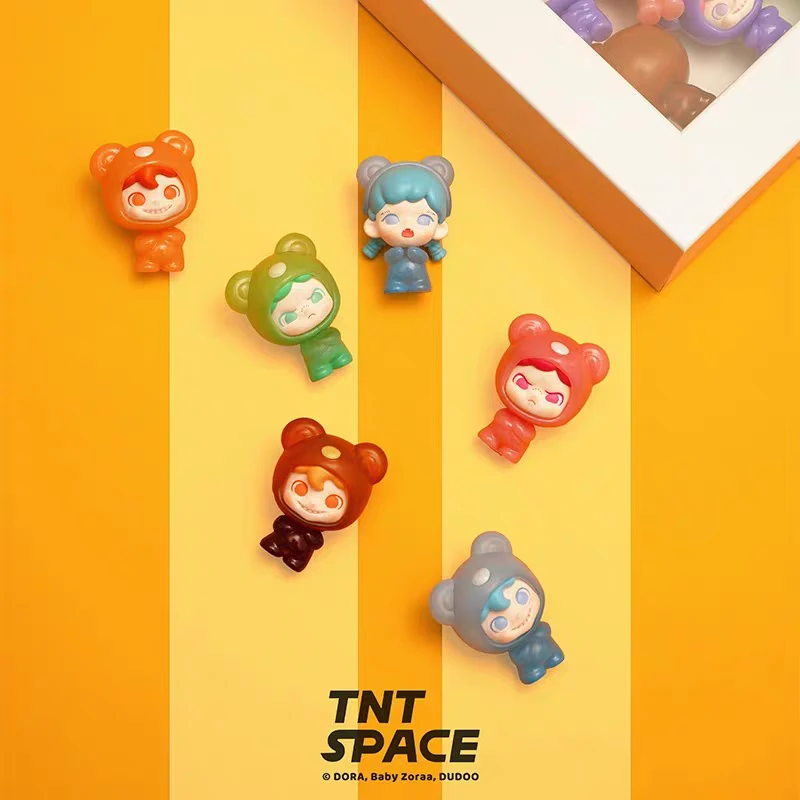 【珠珠拆盒】TNT SPACE 小熊软糖系列萌粒潮玩盲盒盲袋