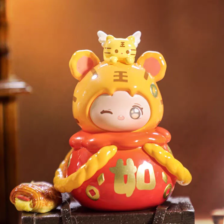 【珠珠拆盒】喵咯十二生肖福福好运系列潮玩盲盒手办