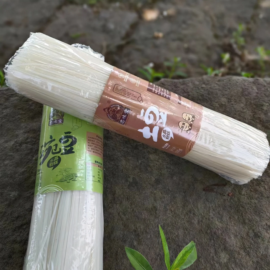 农家手工豌豆粉丝500g装配料凉拌煮火锅炖粉条必备非油炸产地优选