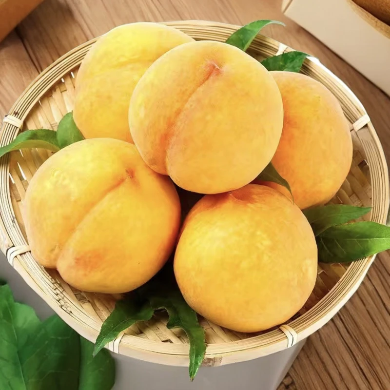 湖北枣阳正宗黄桃  软硬两吃爽口多汁 大果4.5斤精品