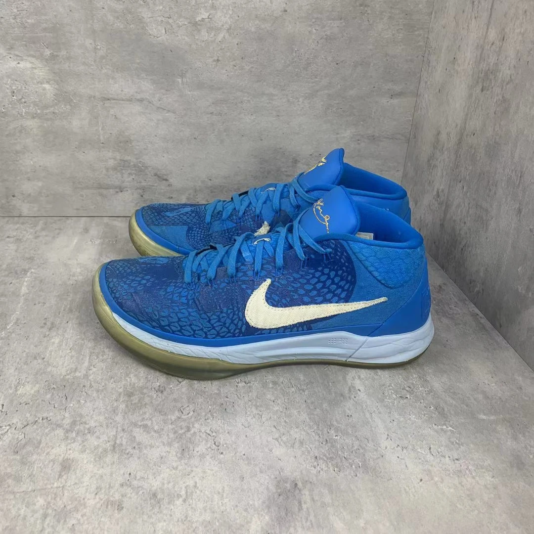42.5码 Kode 德罗赞 蓝白配色中帮 实战 篮球鞋 工价3300