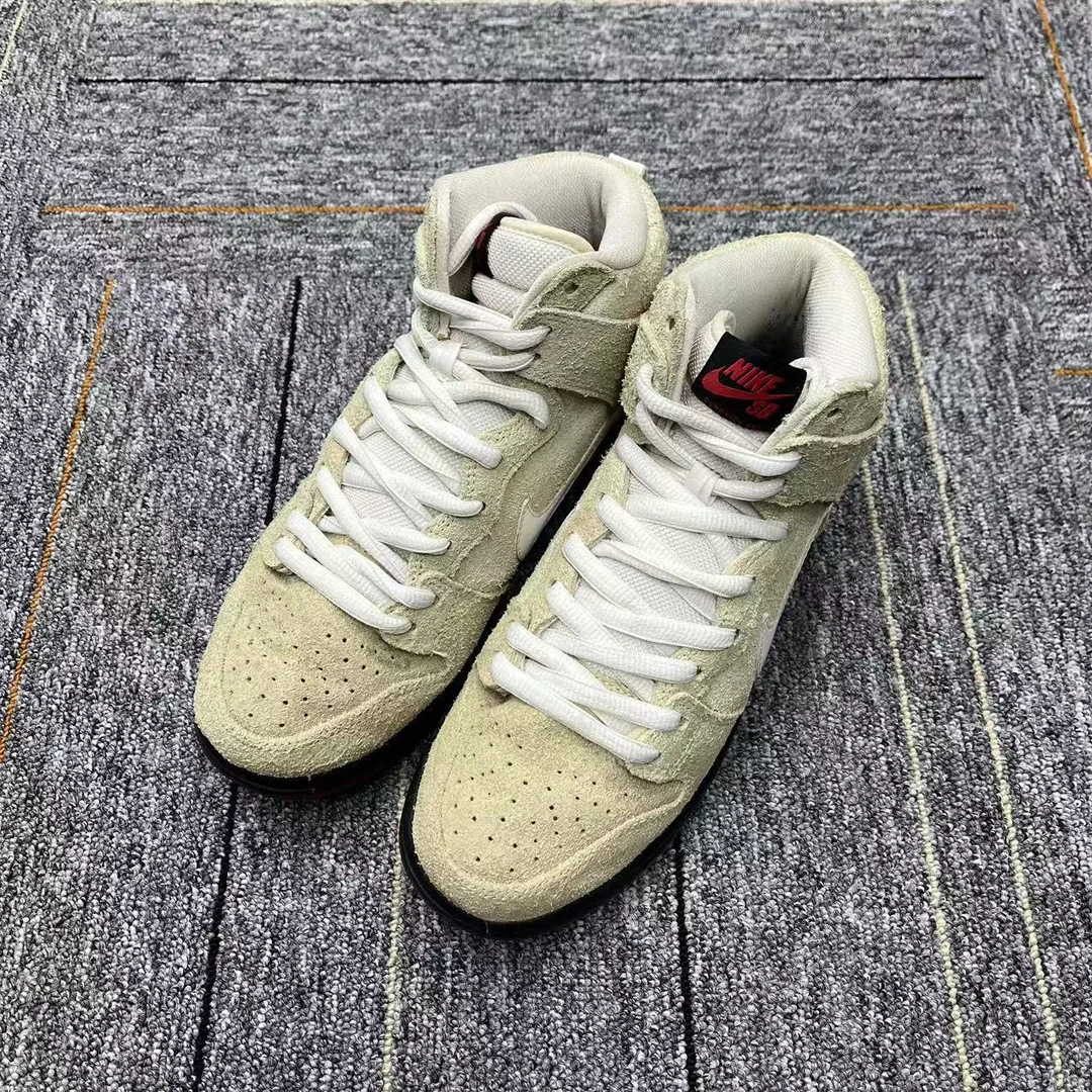 40码 Dunk SB Wolf 高帮 白色 板鞋 工价6636