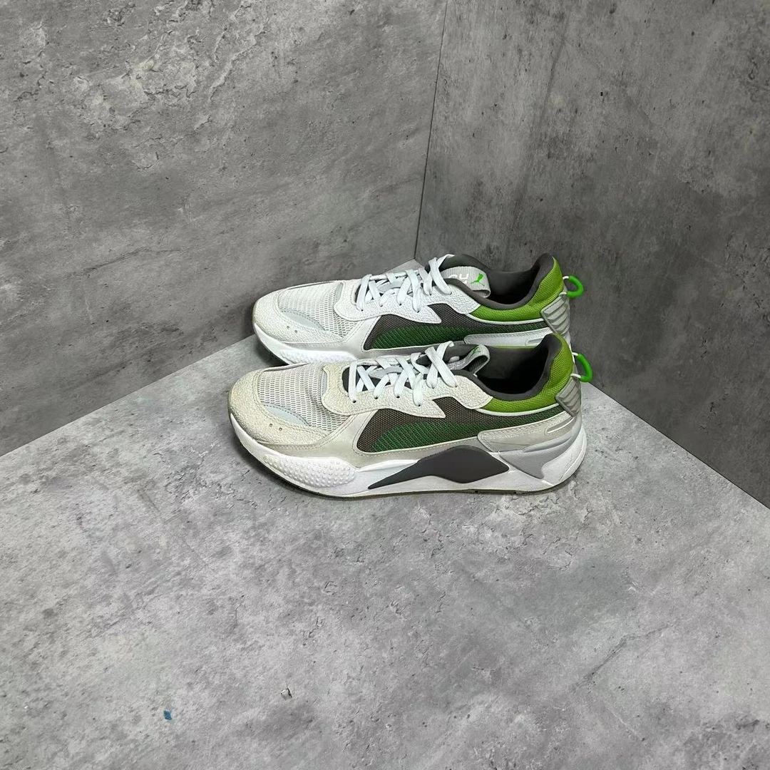 43码 puma RS-X Hard Drive 灰绿色 生活休闲鞋 工价999