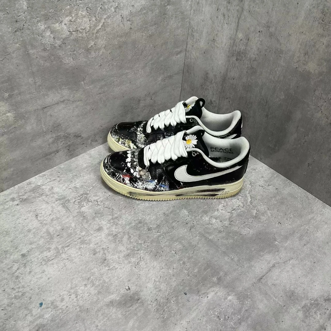 42码 Nike AF1 空军 权志龙 刮刮乐 低帮 板鞋 工价4089