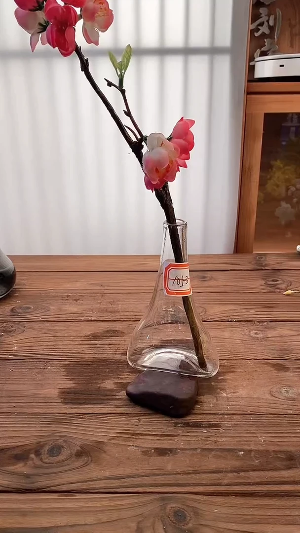 【闪购商品】1053纯天然石头玻璃花瓶