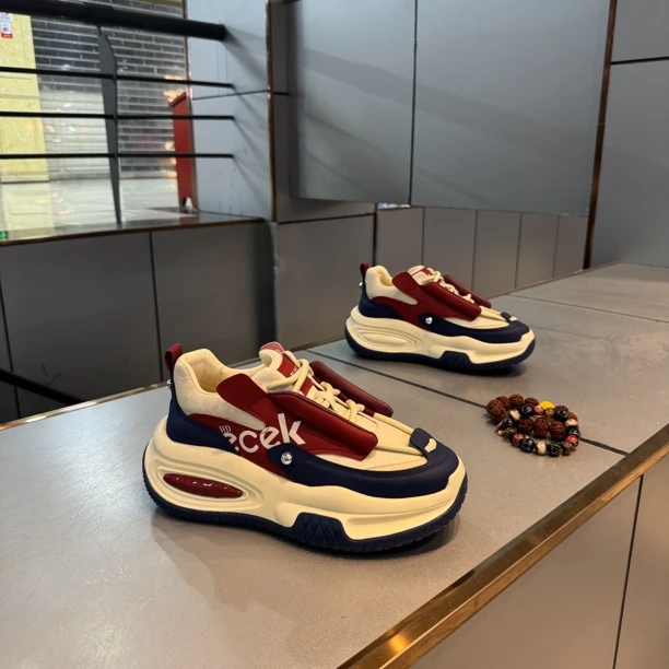 秋冬新款男鞋时尚潮流厚底老爹鞋百搭休闲运动鞋