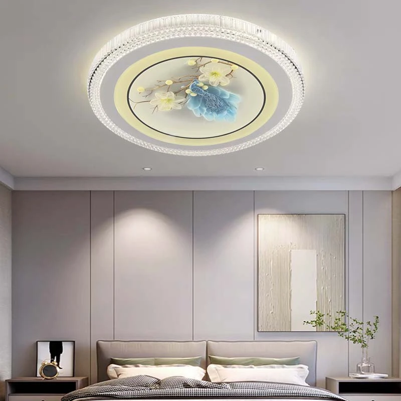 2025新款【孔雀】卧室灯高端超亮吸顶灯轻奢主卧餐厅灯