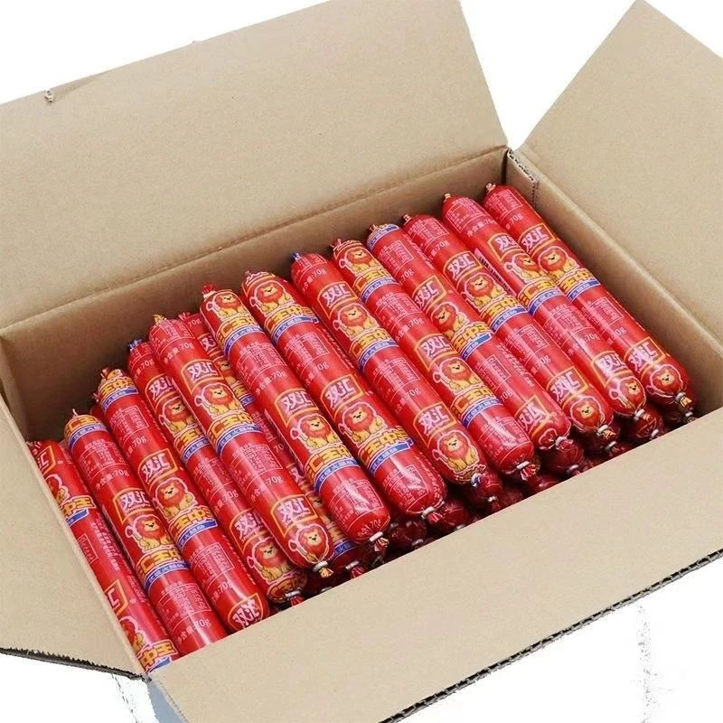 双汇王中王火腿肠70g*30支即食休闲零食小吃炒饭菜泡面烧烤肉香肠