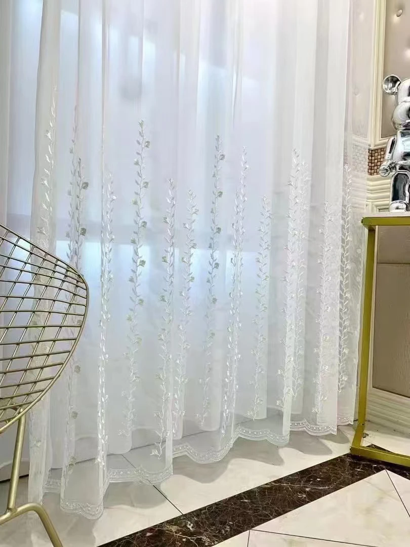 0557白荆棘成品纱(挂钩单买）V