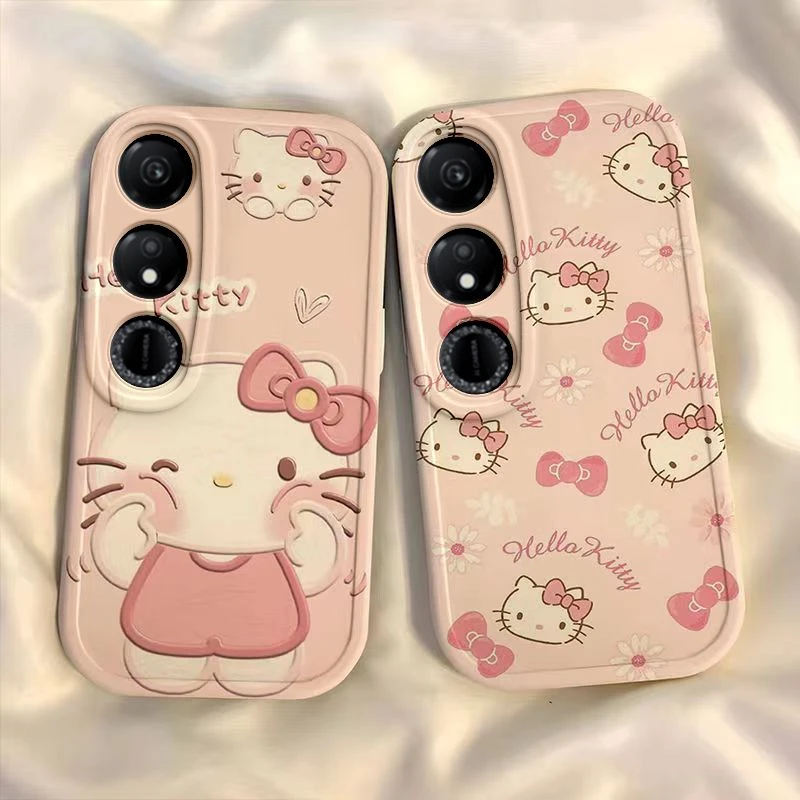 荣耀畅玩40s手机壳5g新款女kt猫男女款学生小众全包防摔软壳硅胶