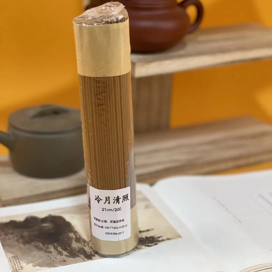 四季品香冷月清照200g线香居家香道工艺卧室沉檀瑜伽茶室珍品香薰