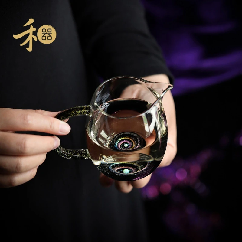 禾器澄然茶海新品尝鲜星云系列耐热公道杯玻璃高硼硅分茶器