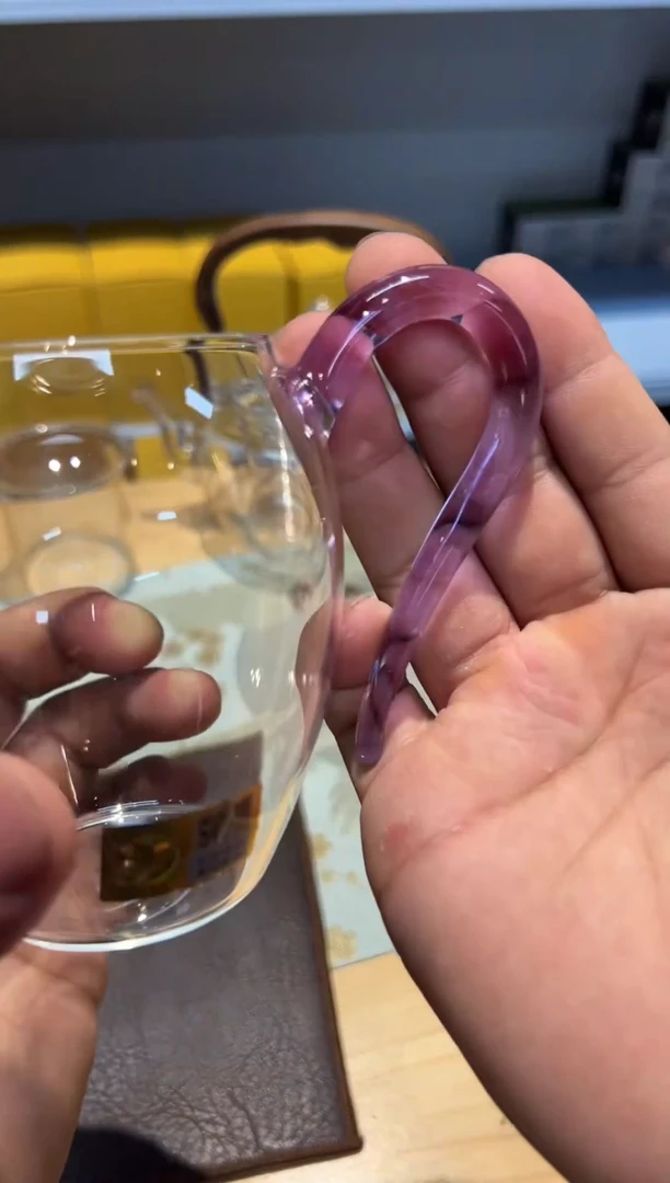 【闪购商品】禾器金标怡然公道杯浅紫色