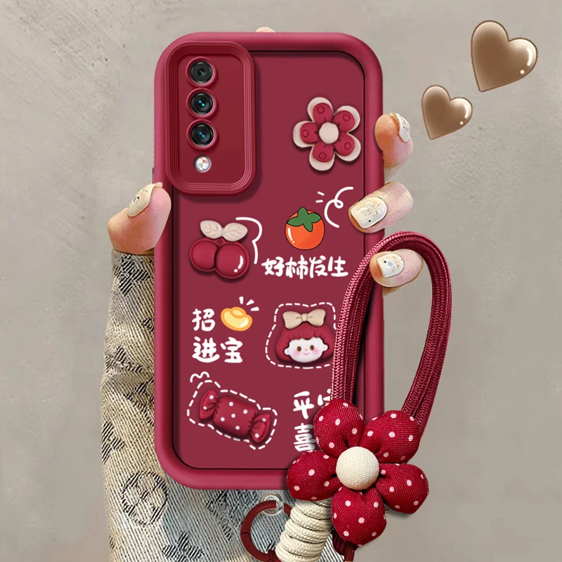 适用于华为nova10z手机壳好柿发生平安喜乐天眼阶梯秋冬新款防摔