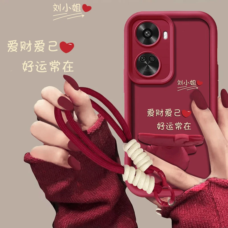 适用于华为NOVA11SE手机壳发财被爱天眼阶梯百家姓防摔手机壳