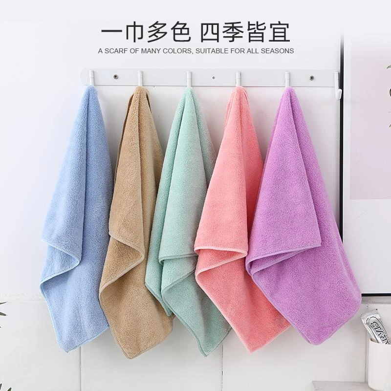 婴儿毛巾口水巾新生儿童专用洗澡比纯棉超柔软吸水宝宝洗脸小方巾