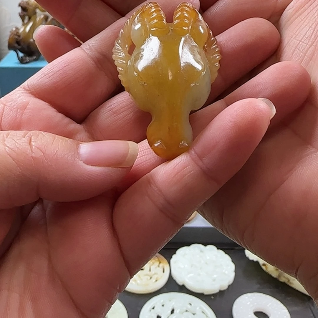 【闪购商品】和田玉（糖玉）挂件未镶嵌购*