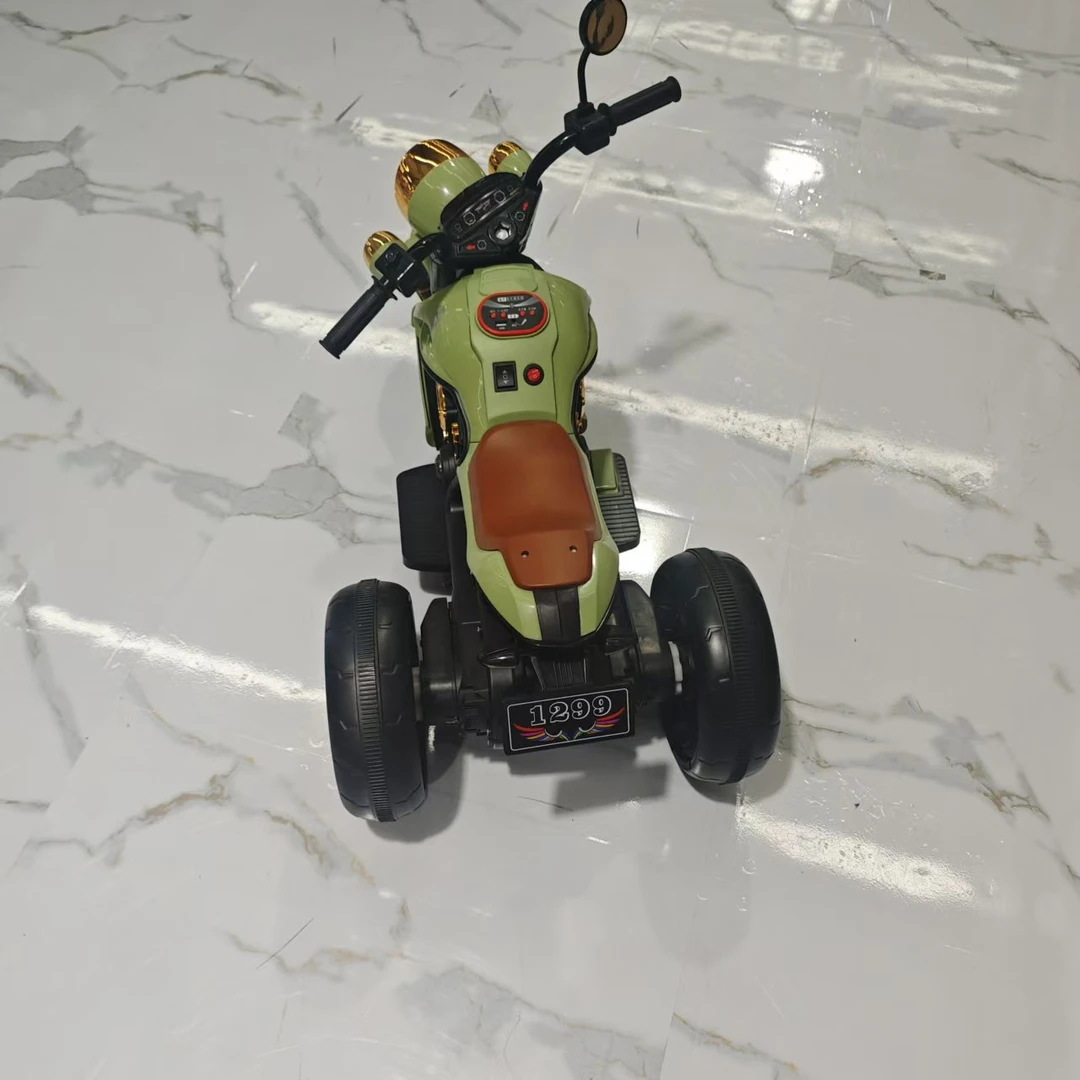 儿童电动摩托车三轮车男孩女玩具车宝宝电瓶车小孩车