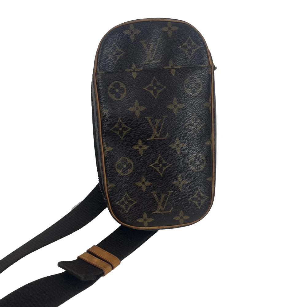 90新 LouisVuitton/路易威登 老花蛋蛋胸包时尚 竖版男士经典  LV