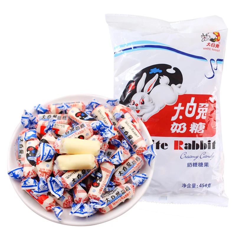 奶糖454g老式传统口味原味童年的味道零食糖果
