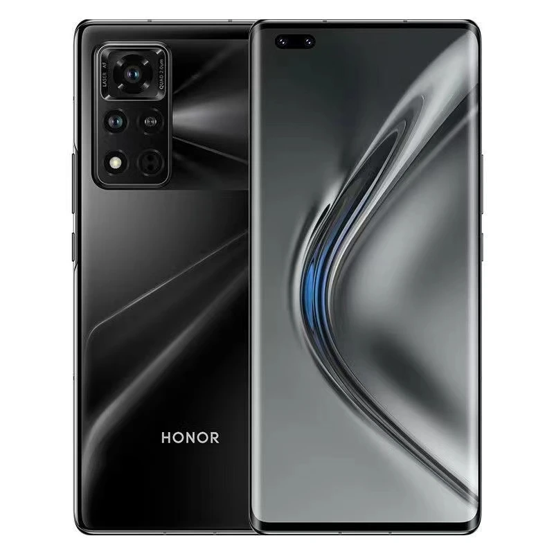 9新 honor/荣耀 V40 5G双卡双扬声器NFC曲屏天玑1000+ 原装二手机