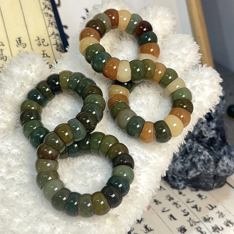 一念禅艺多宝猪大肠菩提根手串学生绕指柔盘玩佛珠念珠文玩男女款