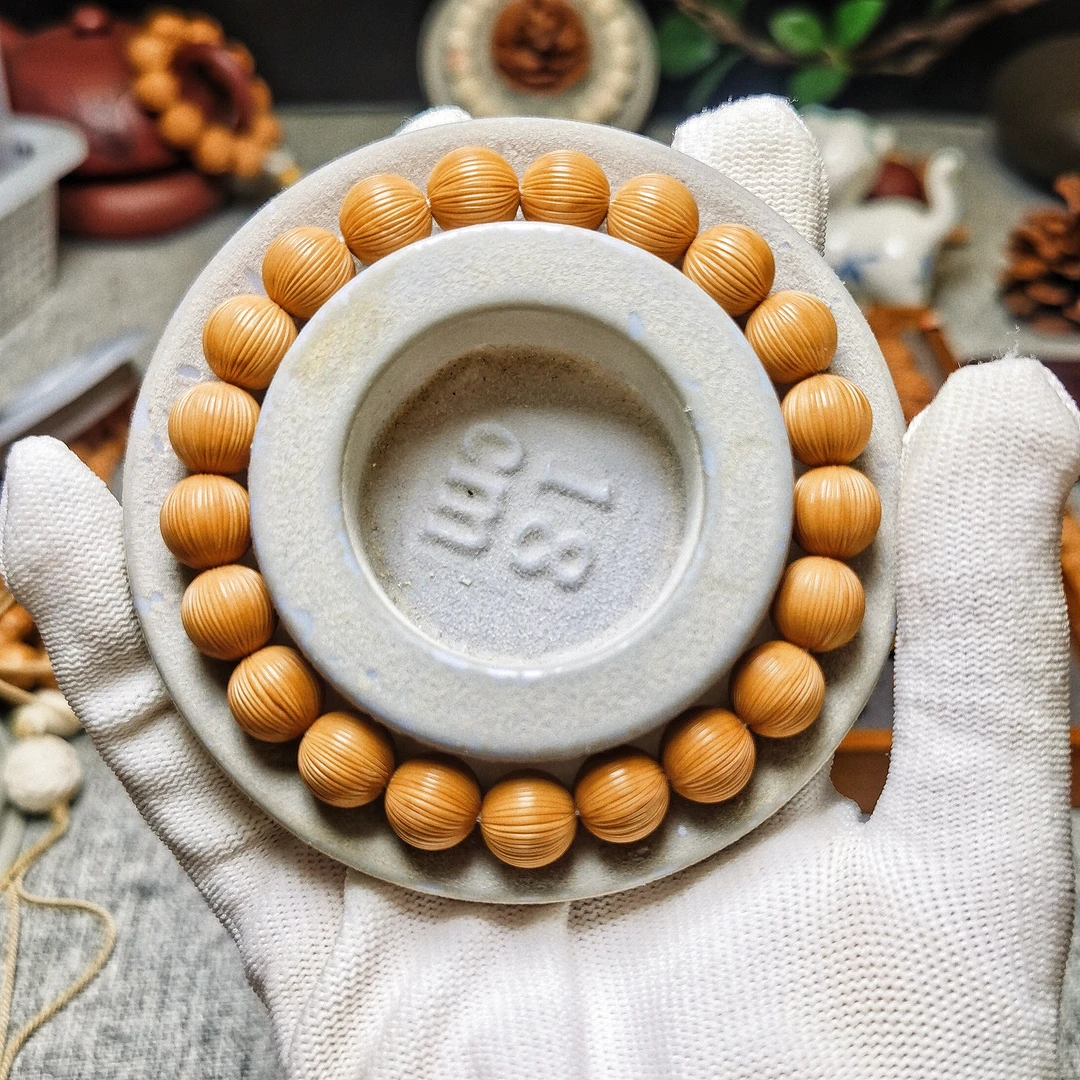 『深白』顺直拉丝 猴头核桃 全品