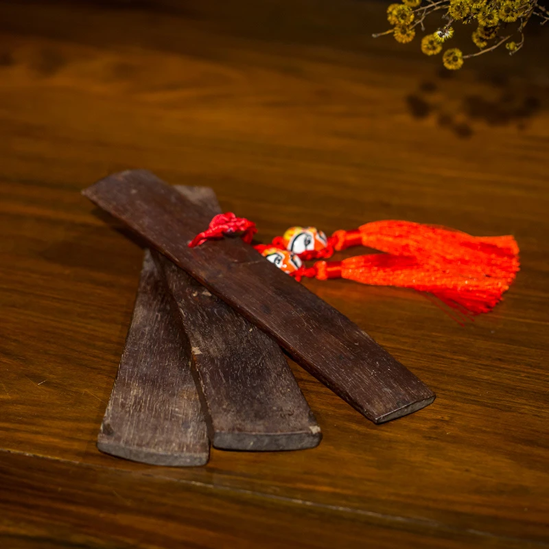 清代 紫檀檀板老物件收藏品文玩古董真品小叶紫檀檀板摆件