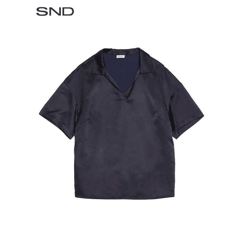 【COTEMP 设计师品牌】SND AW24 POLO领垂坠感上衣