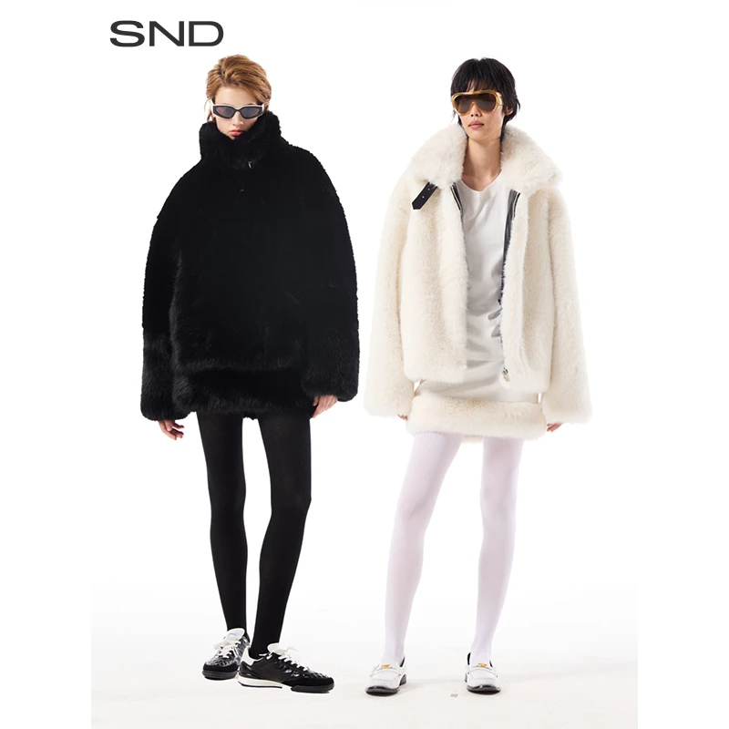 【AOANAO 设计师品牌】SND AW24 翻领皮扣PC外套