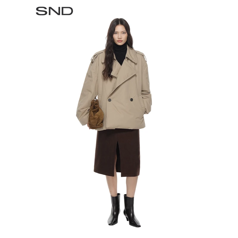 【DVN 设计师品牌】SND AW24 前开叉半裙