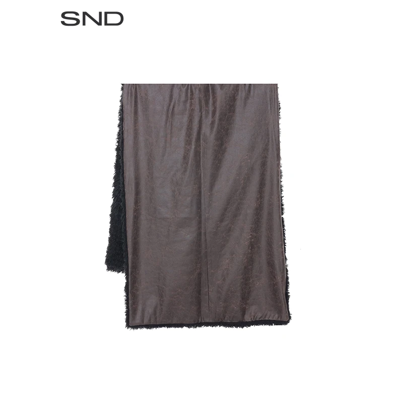 【LOW CLASSIC 设计师品牌】SND AW24 褶皱口袋披肩 休闲