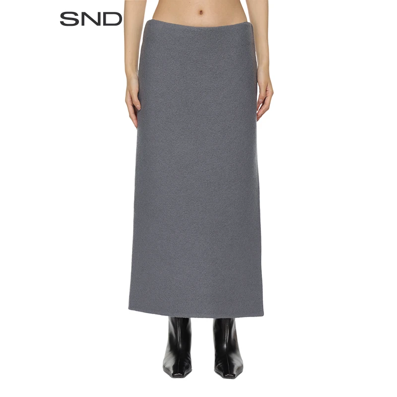 【RIER 设计师品牌】SND AW24 MZ开叉半裙