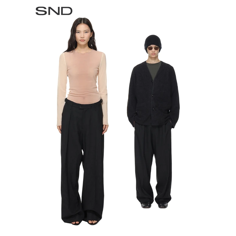 【ANDAHALF 设计师品牌】SND AW24 廓形长裤