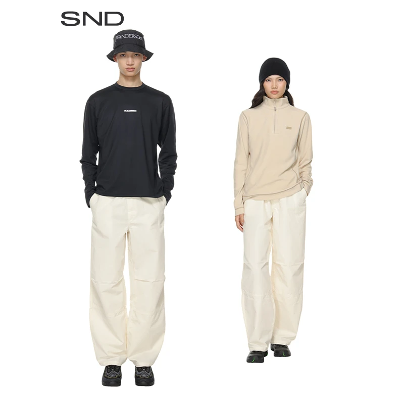 【WON HUNDRED 设计师品牌】SND PF24 简约宽松长裤  休闲裤夏季